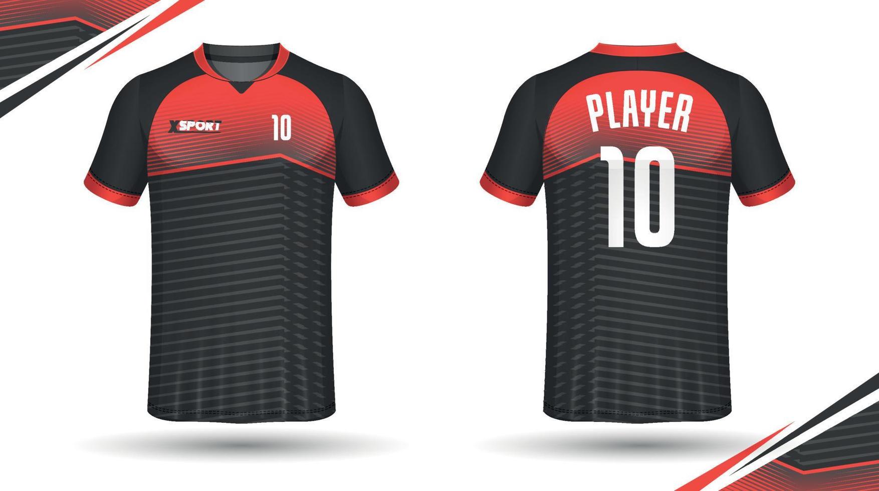 design de camisa de futebol para sublimação, design de camiseta esportiva vetor