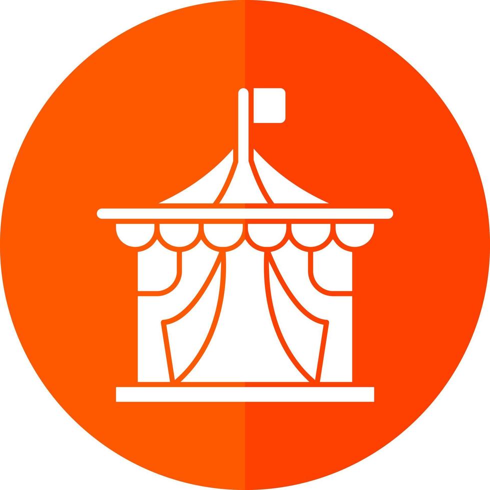 design de ícone de vetor de circo