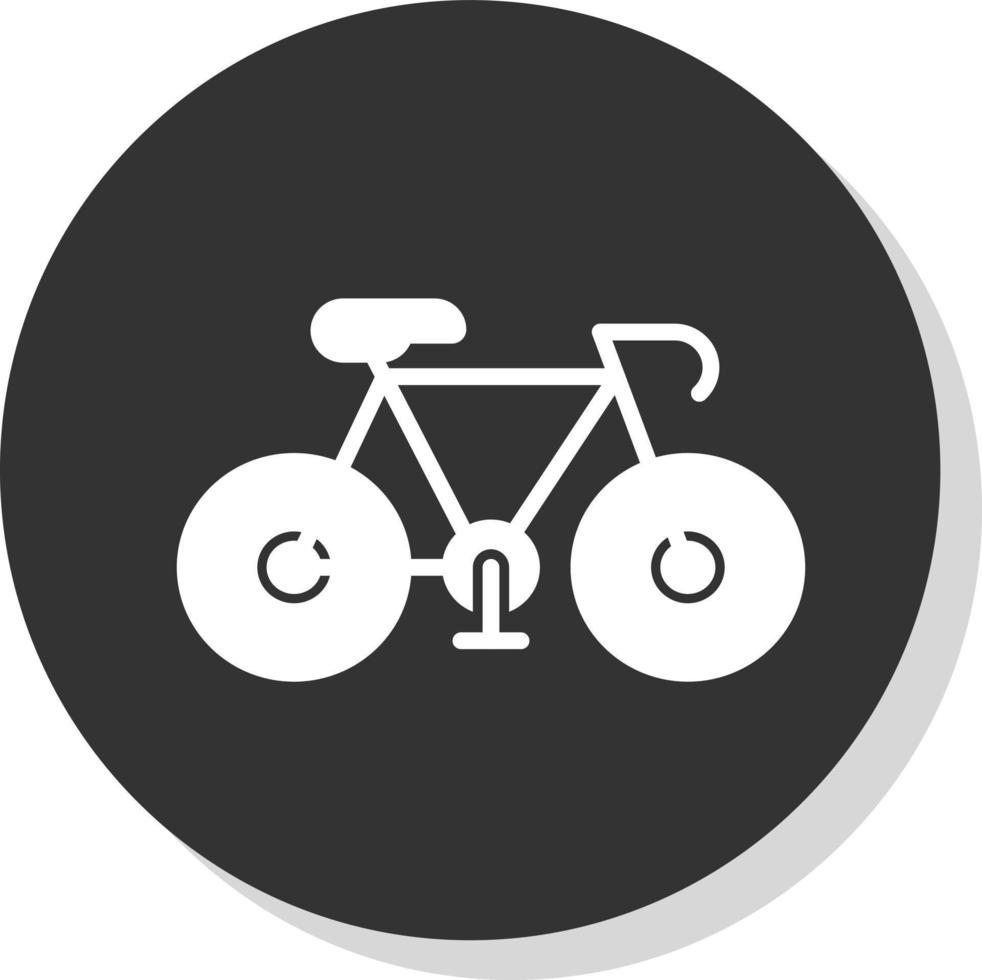 design de ícone de vetor de bicicleta