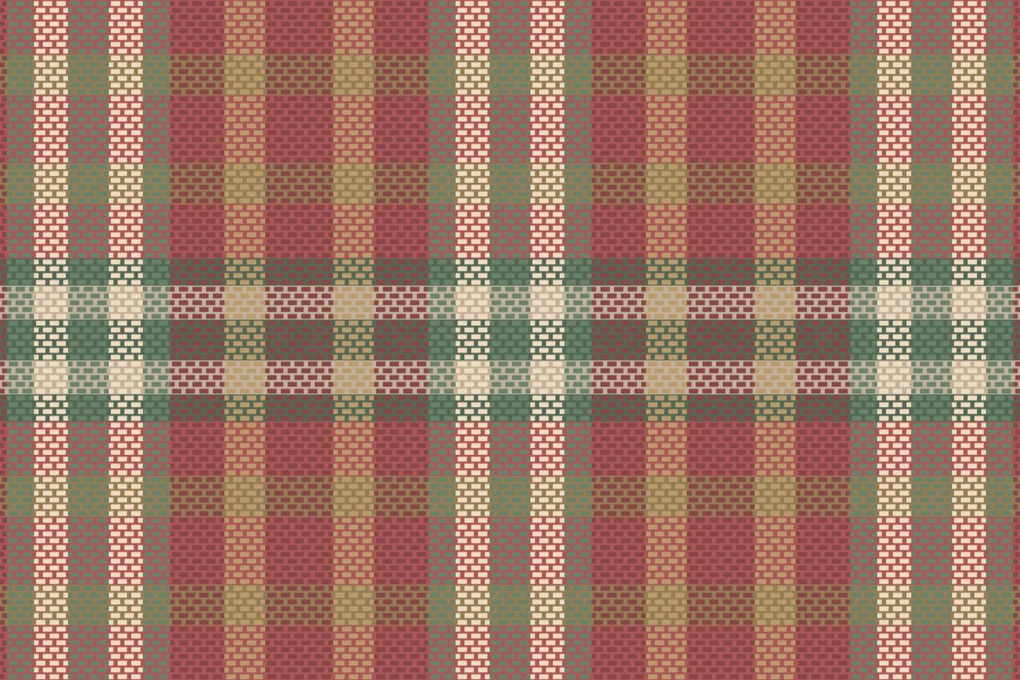 desatado tartan xadrez padronizar com textura e pastel cor. vetor