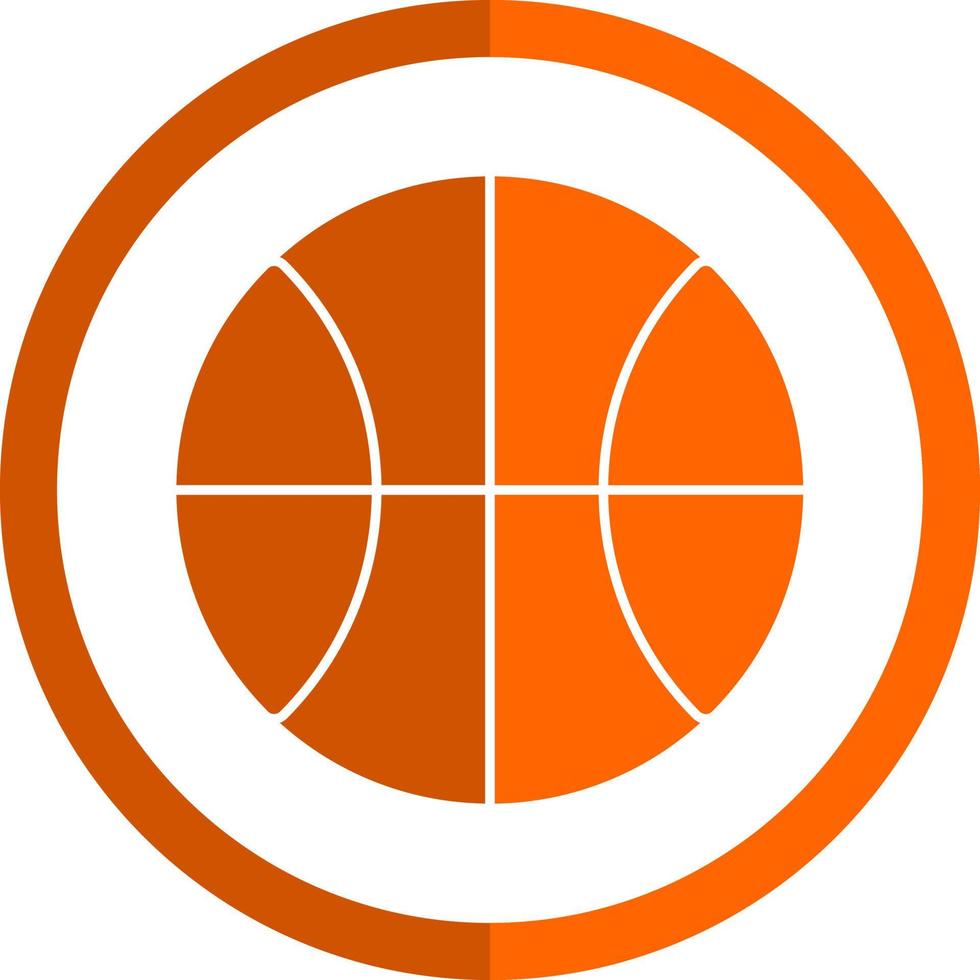 design de ícone de vetor de basquete