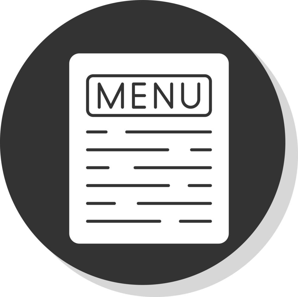 design de ícone de vetor de menu