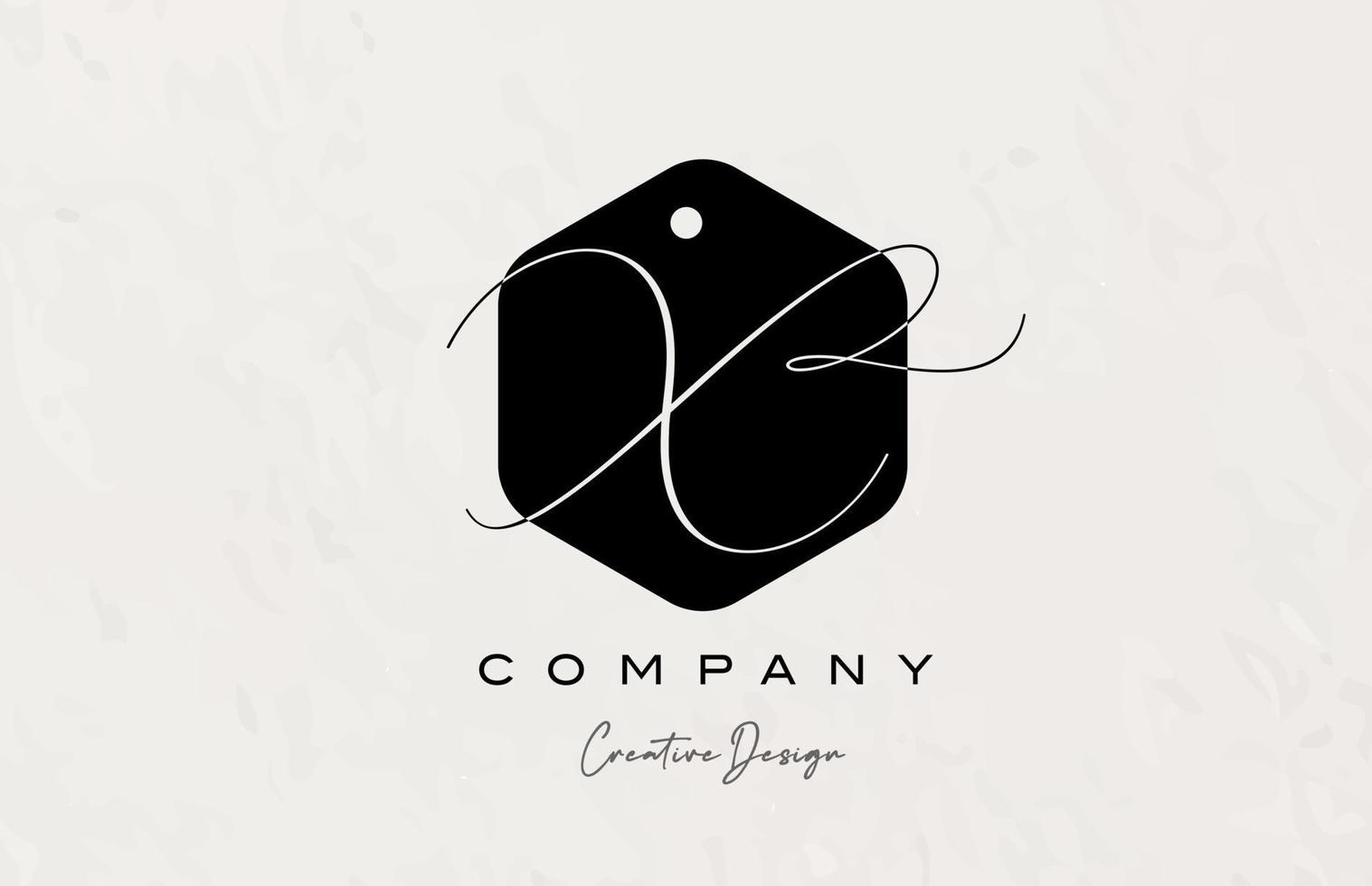 Preto e branco polígono x alfabeto carta logotipo ícone Projeto com ponto e elegante estilo. criativo modelo para o negócio e companhia vetor