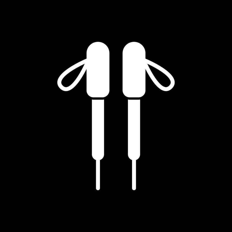 design de ícone de vetor de varas