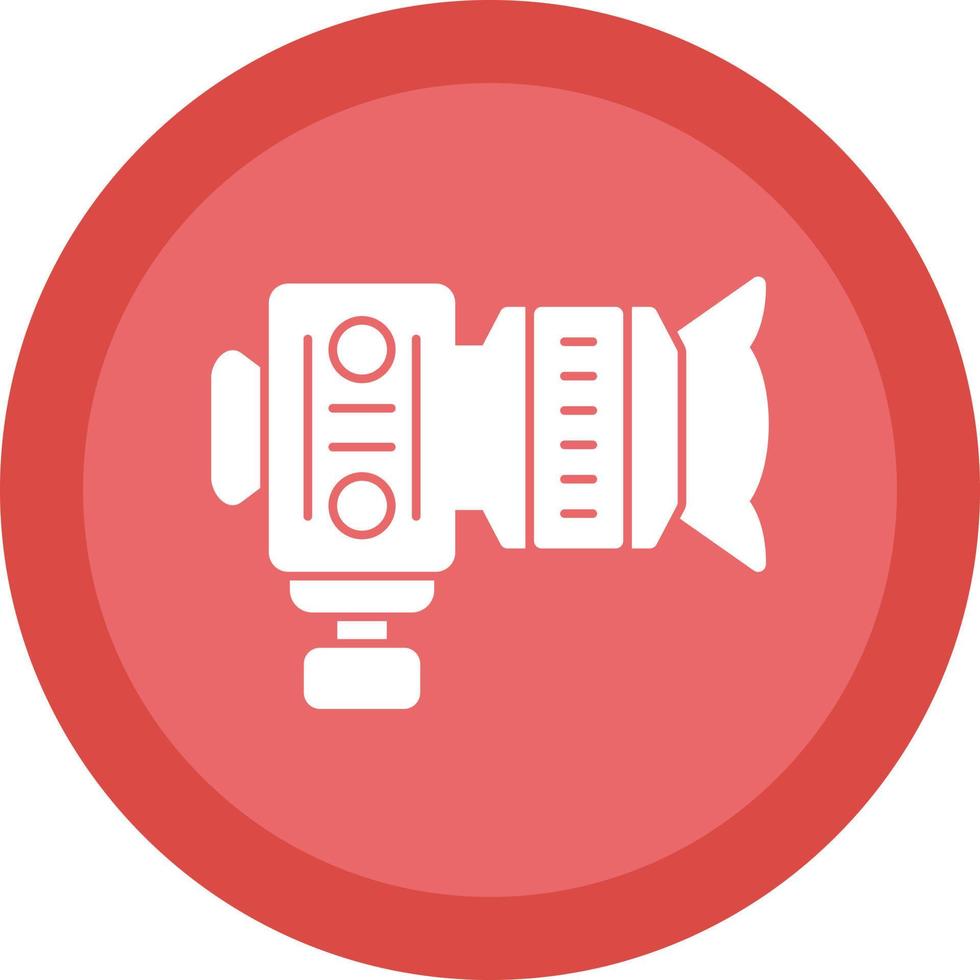 design de ícone de vetor de câmera dslr