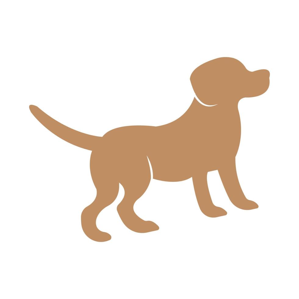 cachorro ícone ilustração vetor