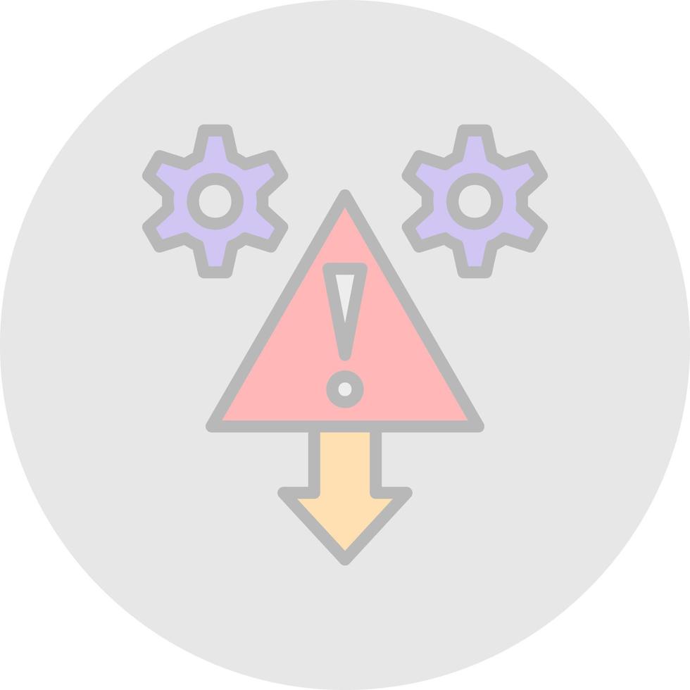 design de ícone de vetor de incidente