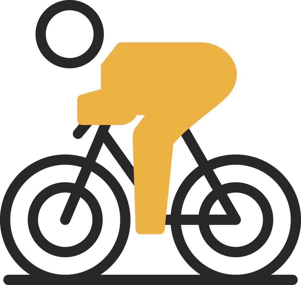 design de ícone de vetor de ciclismo