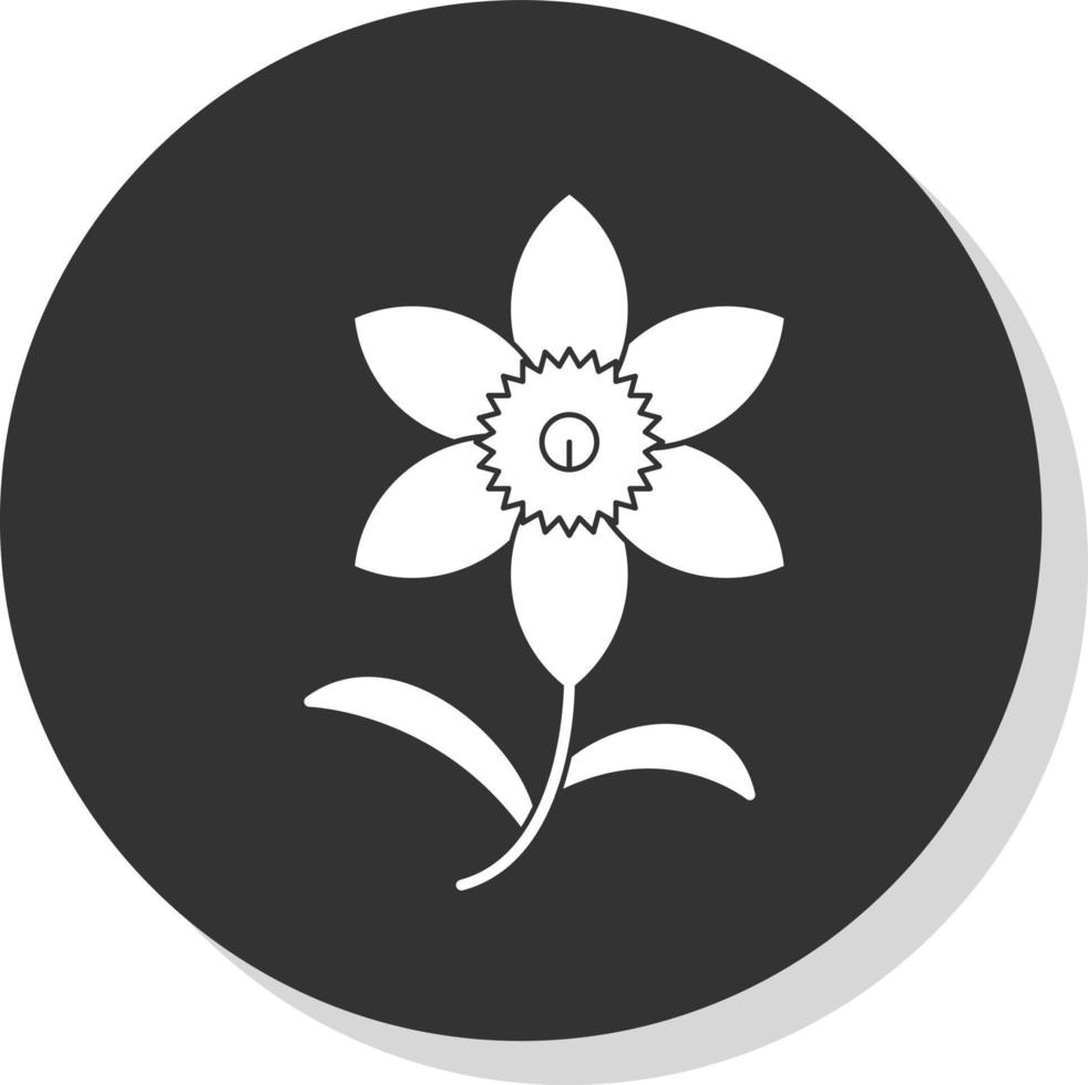 design de ícone de vetor de narciso