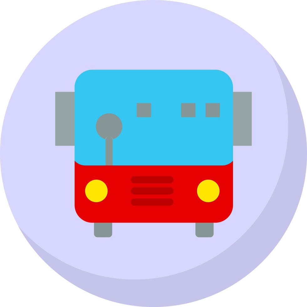 design de ícone de vetor alternativo de ônibus