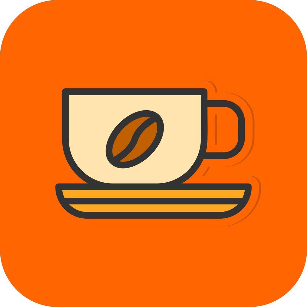 design de ícone de vetor de caneca de café