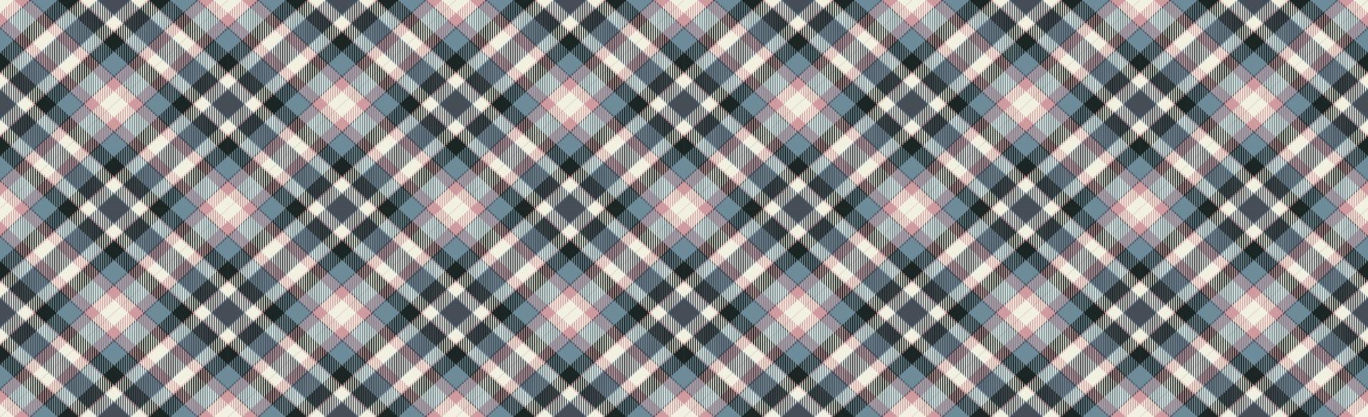 textura xadrez tartan escocês sem costura com losangos - vetor