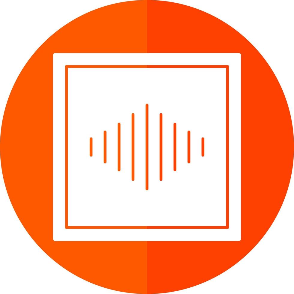 design de ícone de vetor de energia sonora