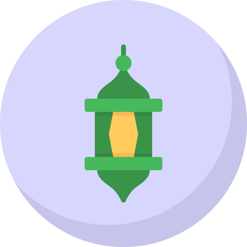 design de ícone de vetor de lanterna árabe