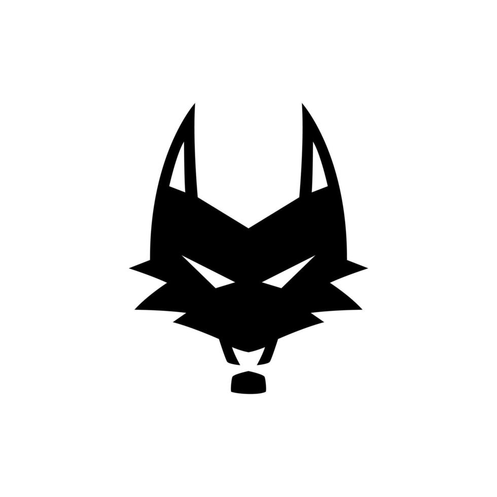 Lobo logotipo Projeto modelos vetor