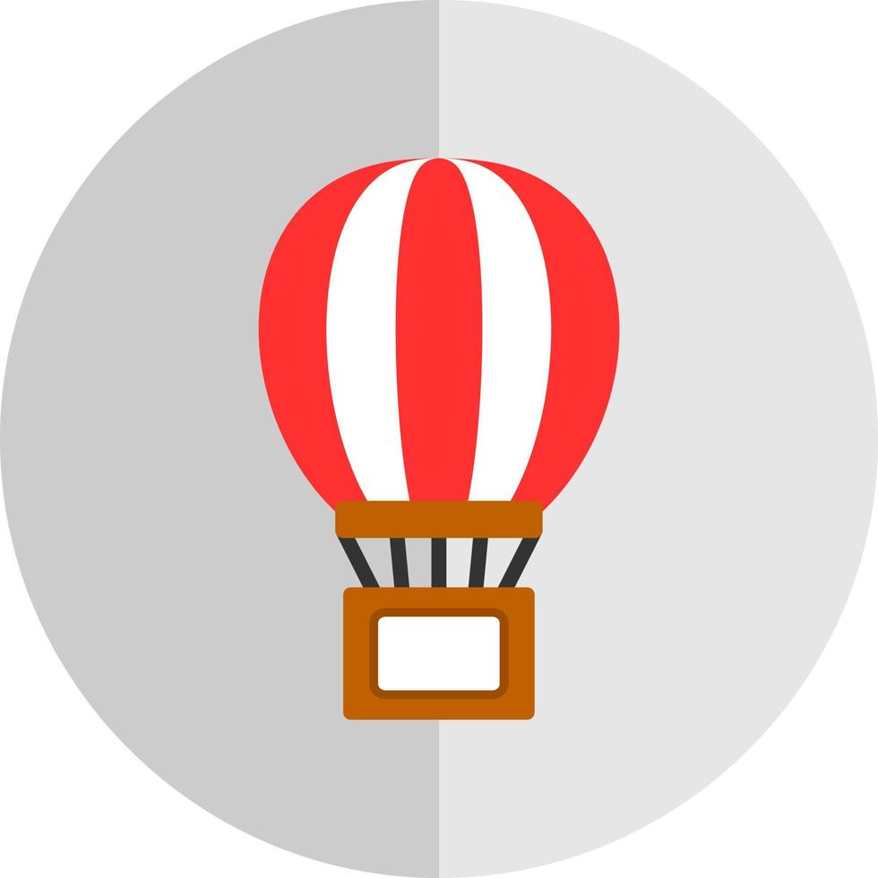design de ícone de vetor de entrega de balão de ar