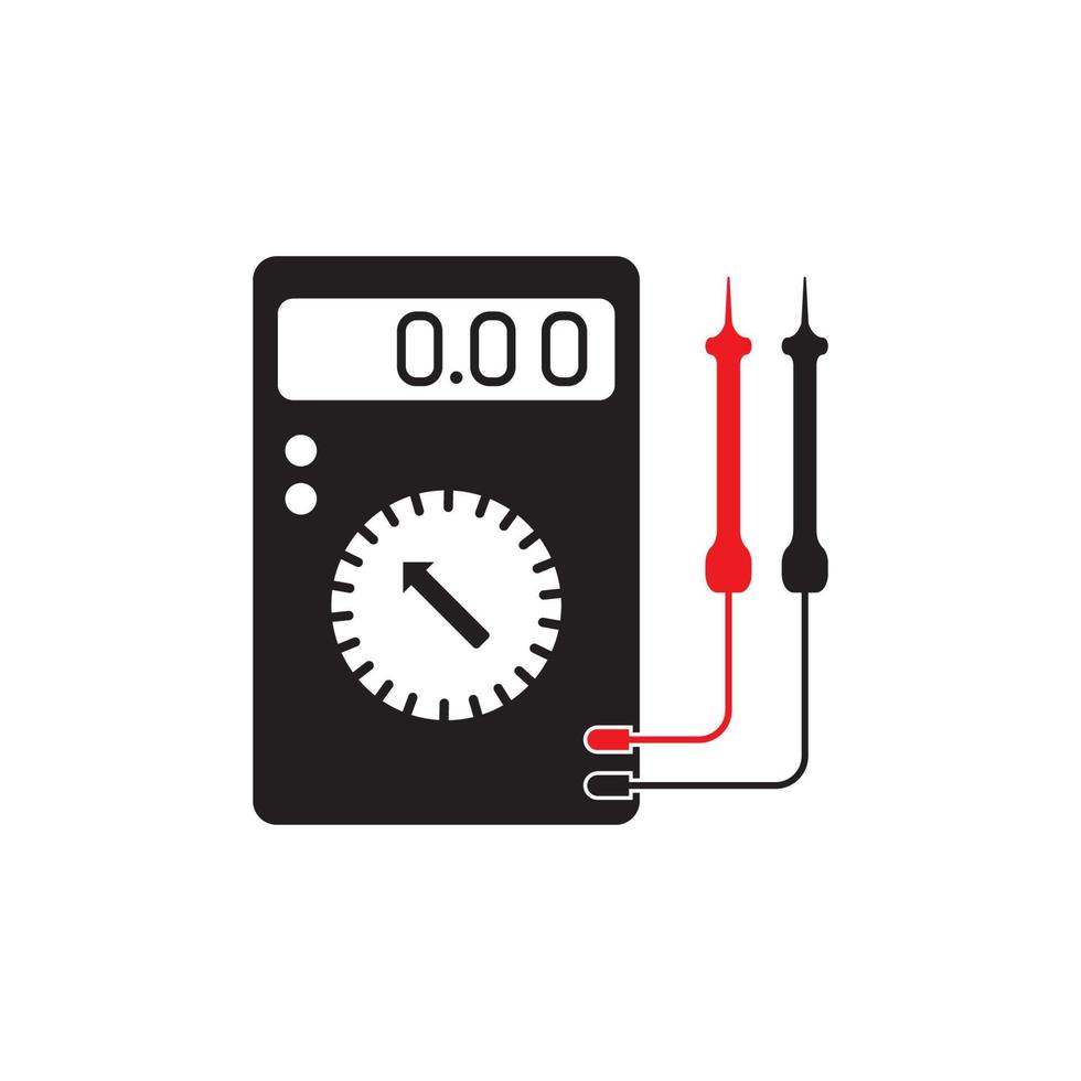 Voltagem testador ícone, vetor ilustração Projeto modelo