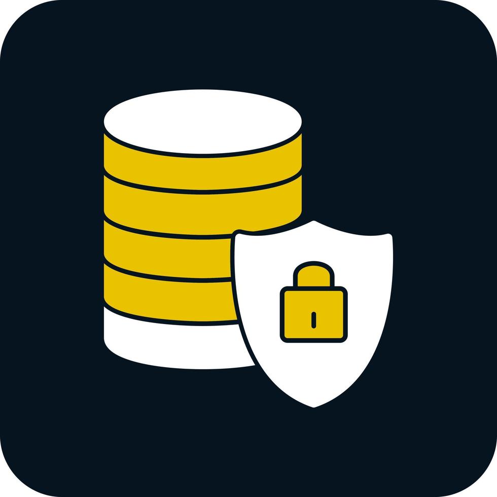 design de ícone de vetor de segurança de dados