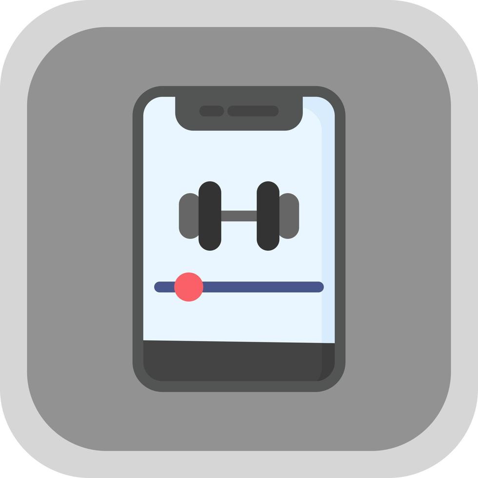design de ícone de vetor de tutorial de exercício