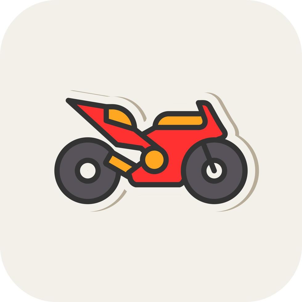 design de ícone de vetor de bicicleta de corrida