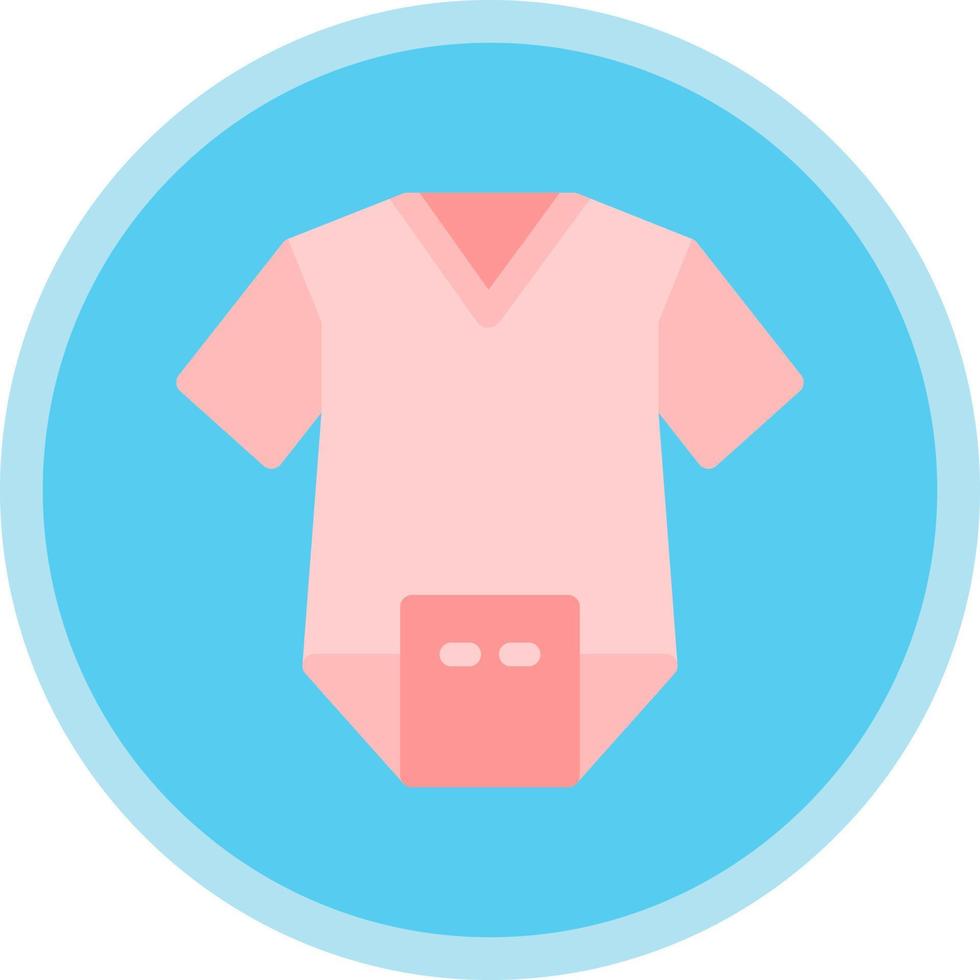 design de ícone de vetor de roupas de bebê