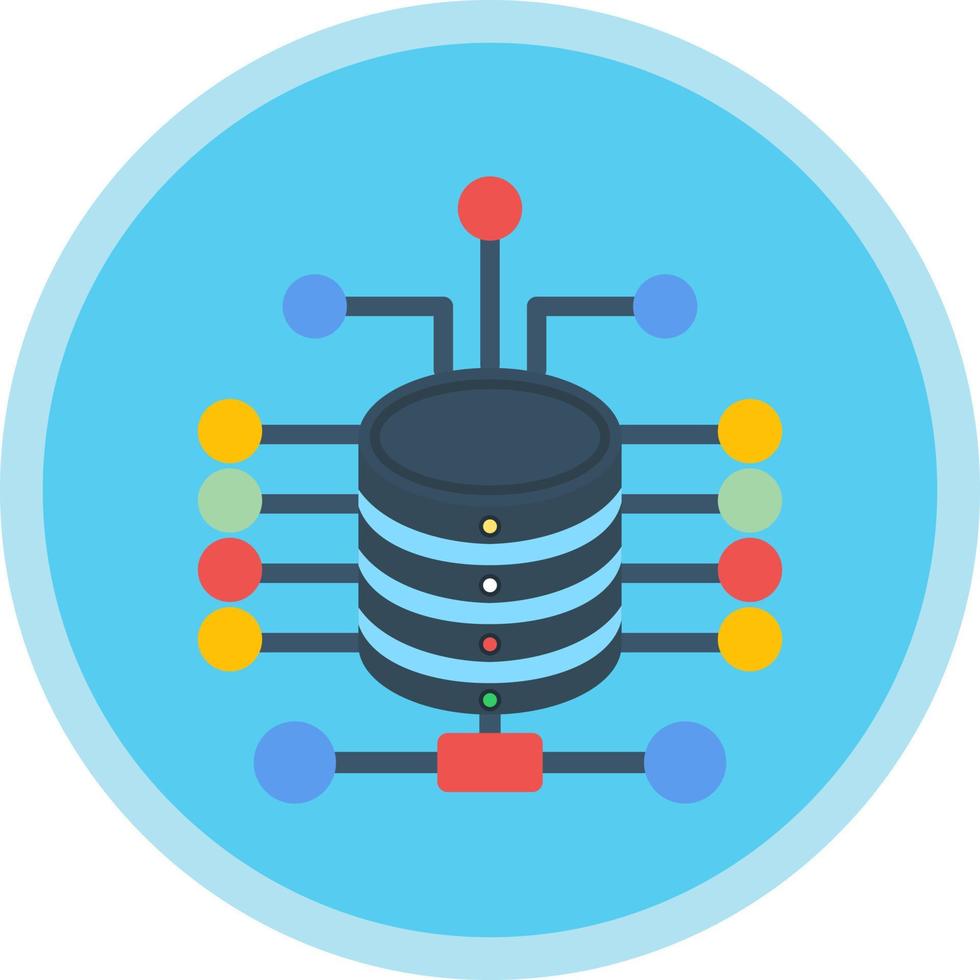 design de ícone de vetor de armazenamento de dados