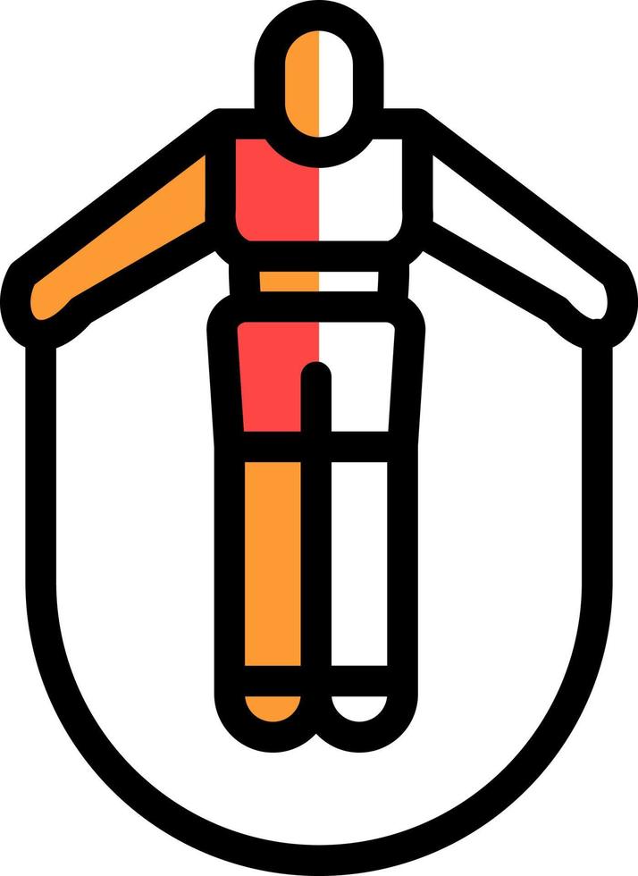 design de ícone de vetor de macaco saltador