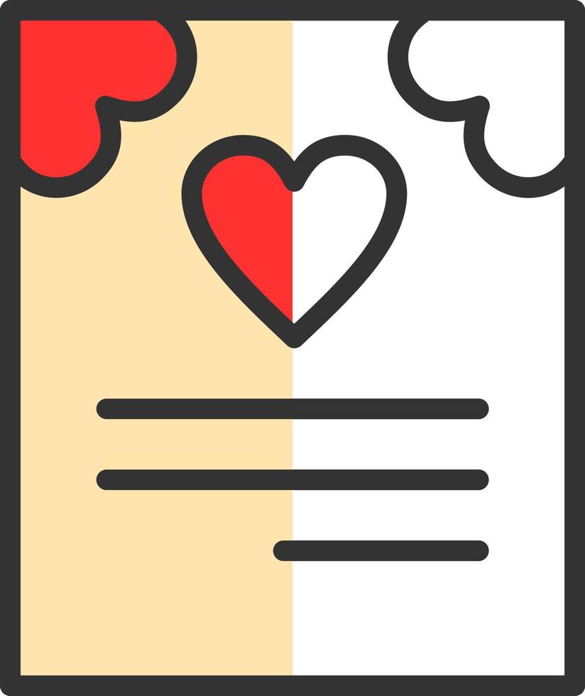 design de ícone de vetor de cartão de casamento