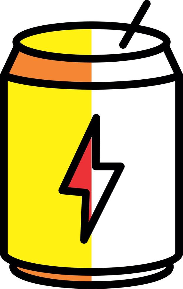 design de ícone de vetor de bebida energética