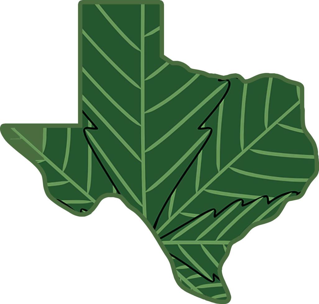 verde texas gráfico Projeto vetor