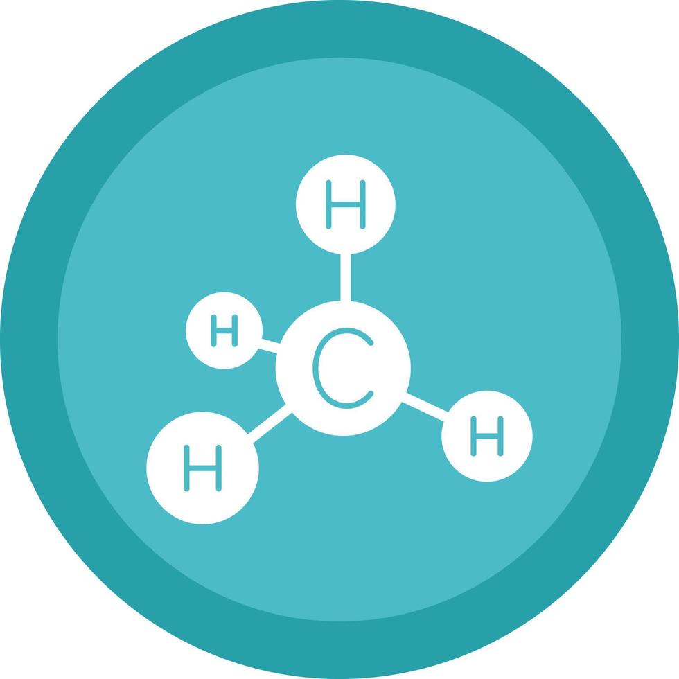 design de ícone de vetor de metano