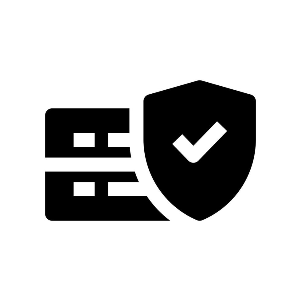 seguro ícone para seu local na rede Internet, móvel, apresentação, e logotipo Projeto. vetor