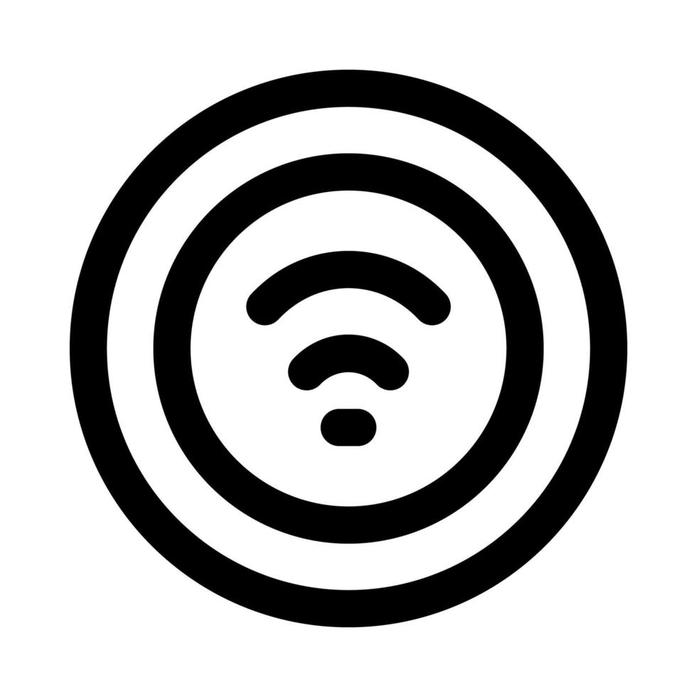 Wi-fi sinal ícone para seu local na rede Internet, móvel, apresentação, e logotipo Projeto. vetor