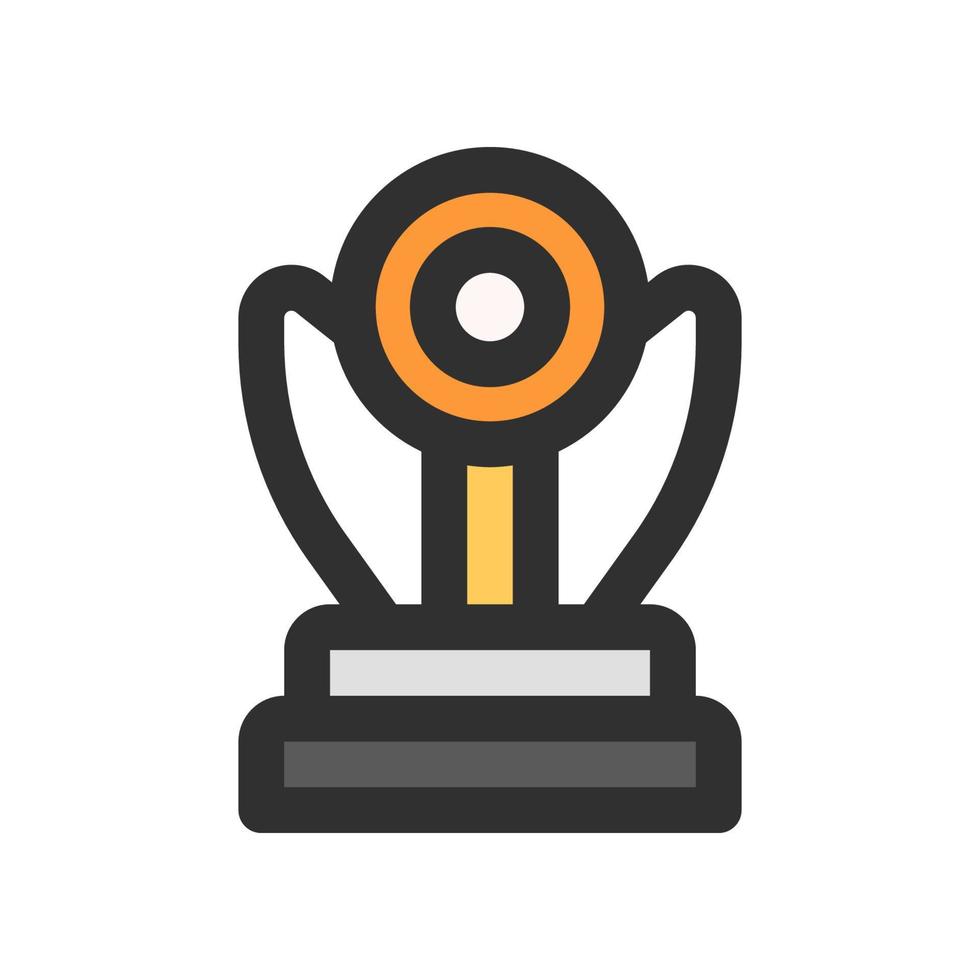 ícone do troféu para o design do seu site, logotipo, aplicativo, interface do usuário. vetor