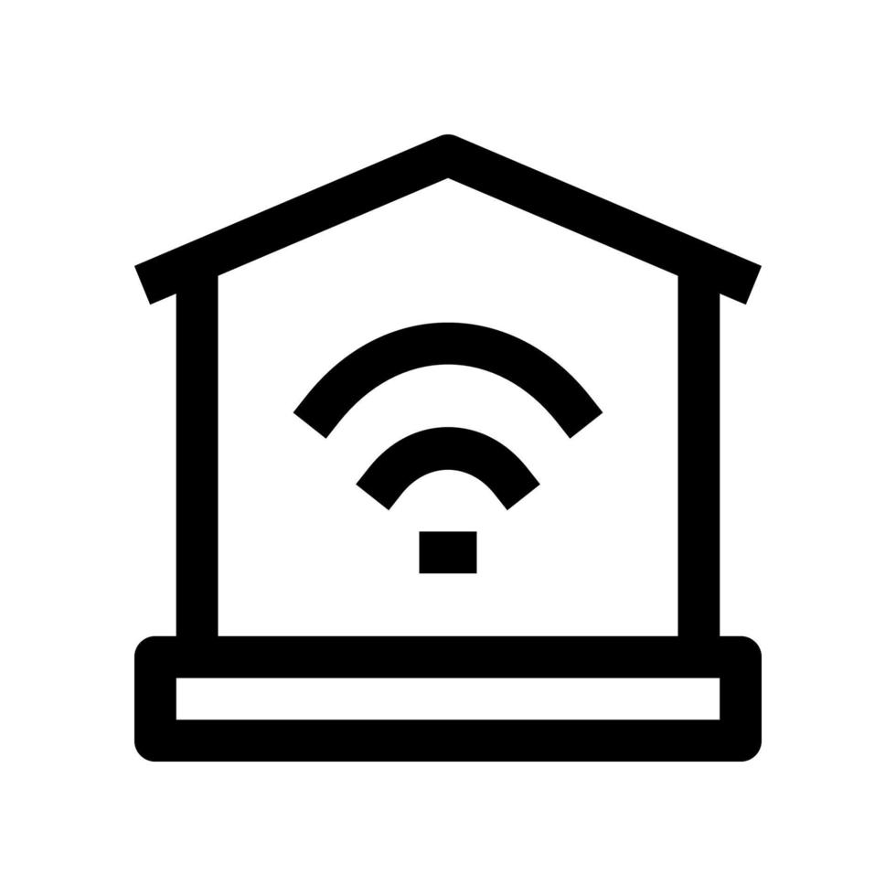 inteligente casa ícone para seu local na rede Internet, móvel, apresentação, e logotipo Projeto. vetor