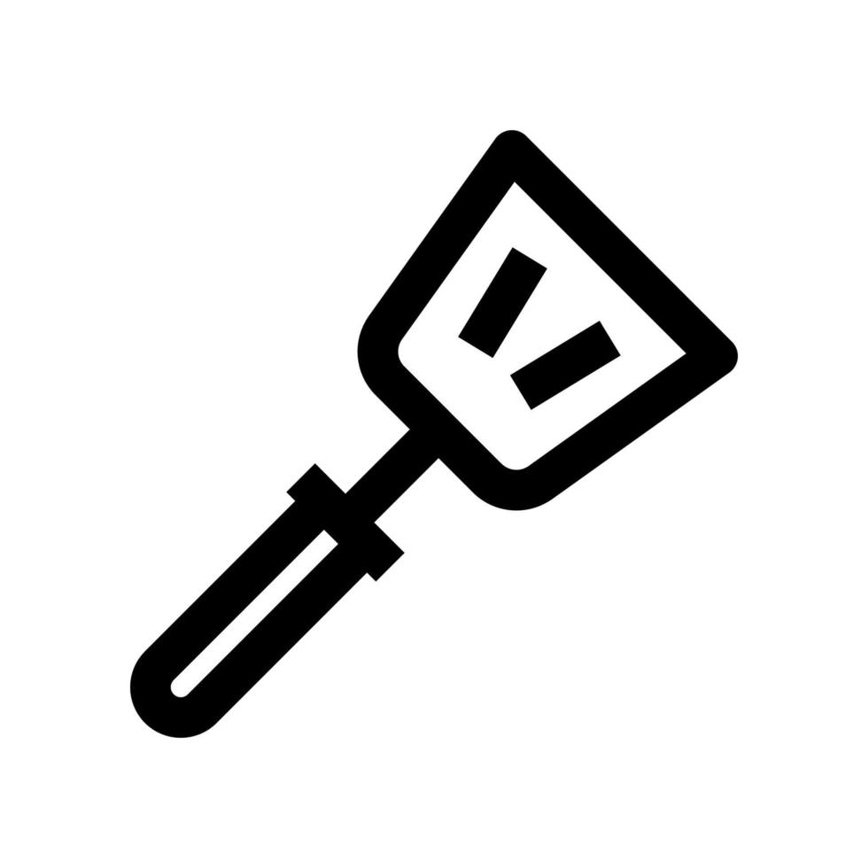 espátula ícone para seu local na rede Internet, móvel, apresentação, e logotipo Projeto. vetor