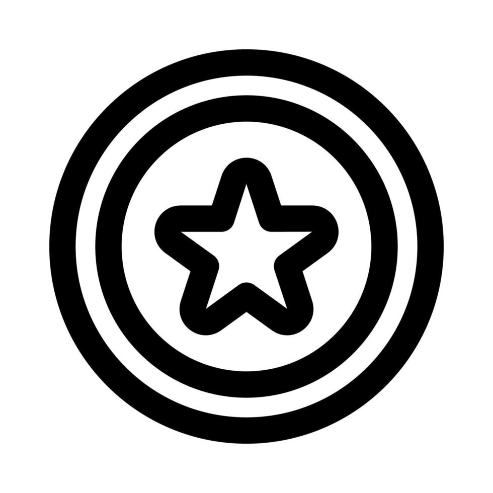 Estrela crachá ícone para seu local na rede Internet, móvel, apresentação, e logotipo Projeto. vetor