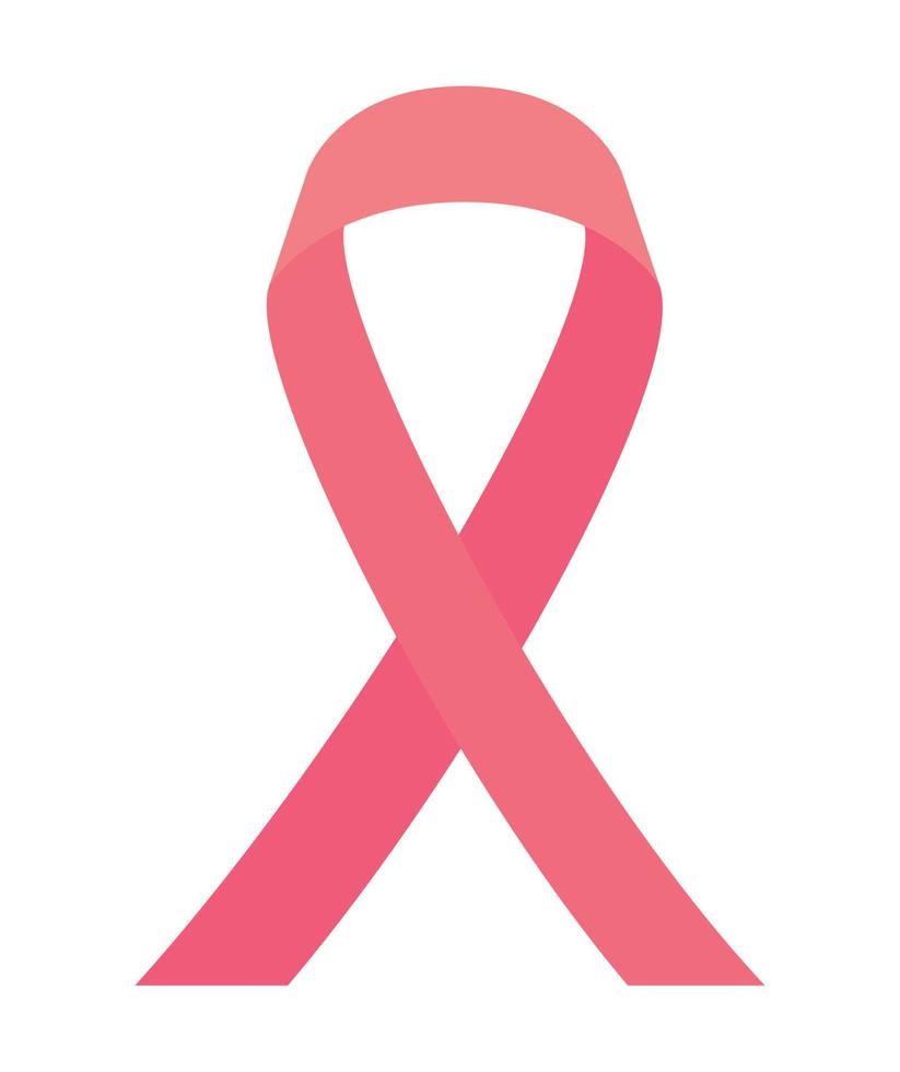 fita de câncer de mama vetor