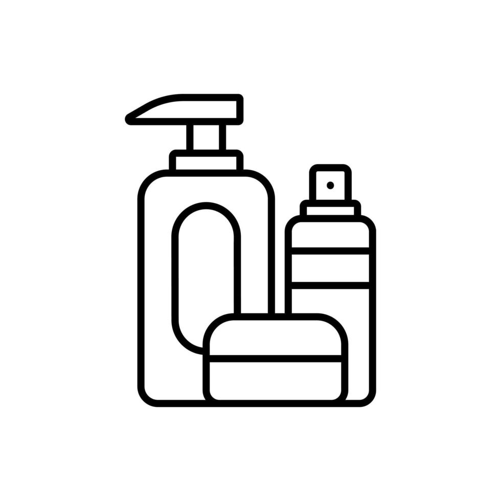 cosméticos ícone vetor. Maquiagem ilustração placa. beleza símbolo ou logotipo. vetor