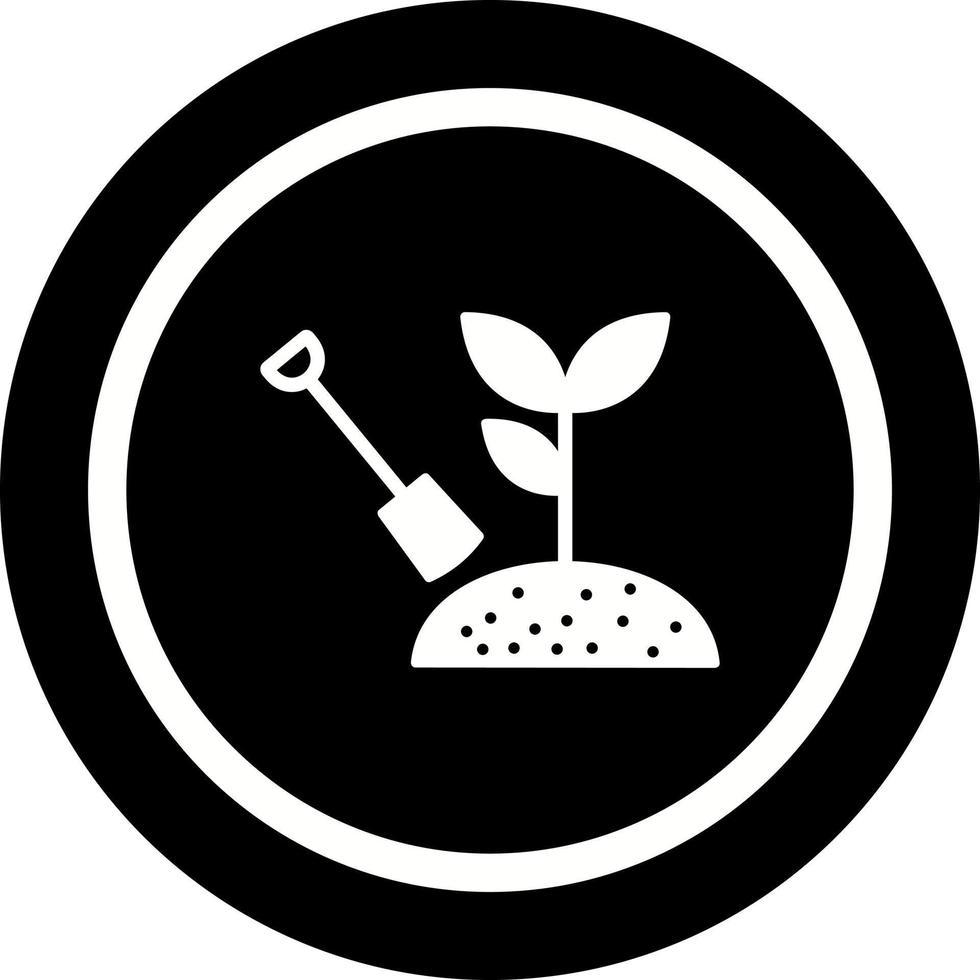 ícone de vetor de plantação