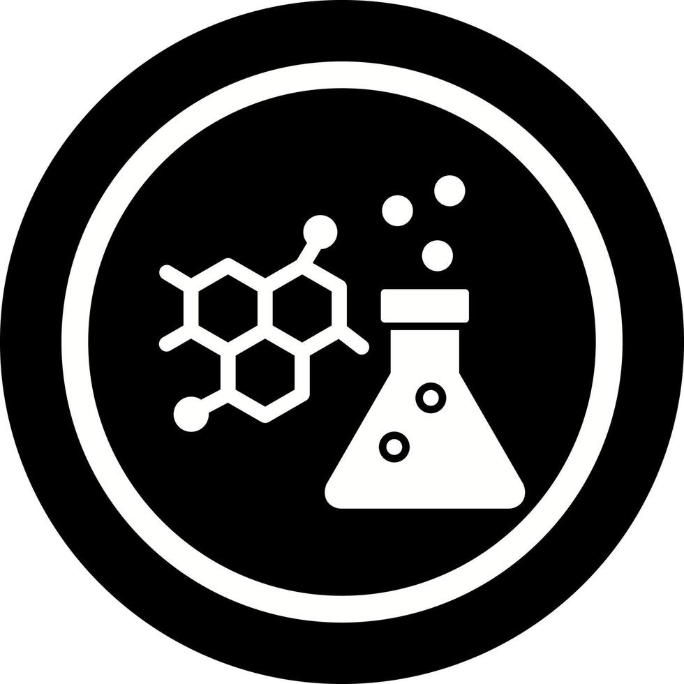 ícone de vetor de química