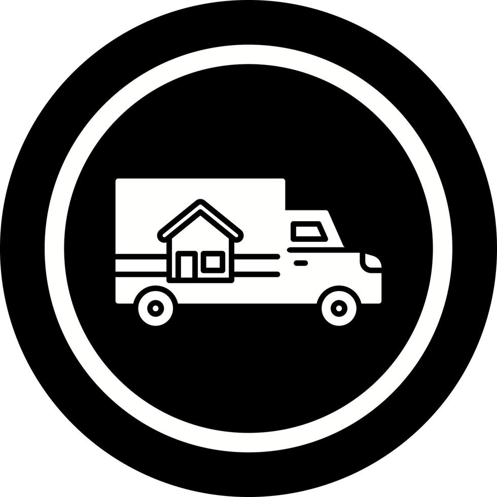 ícone de vetor de entrega