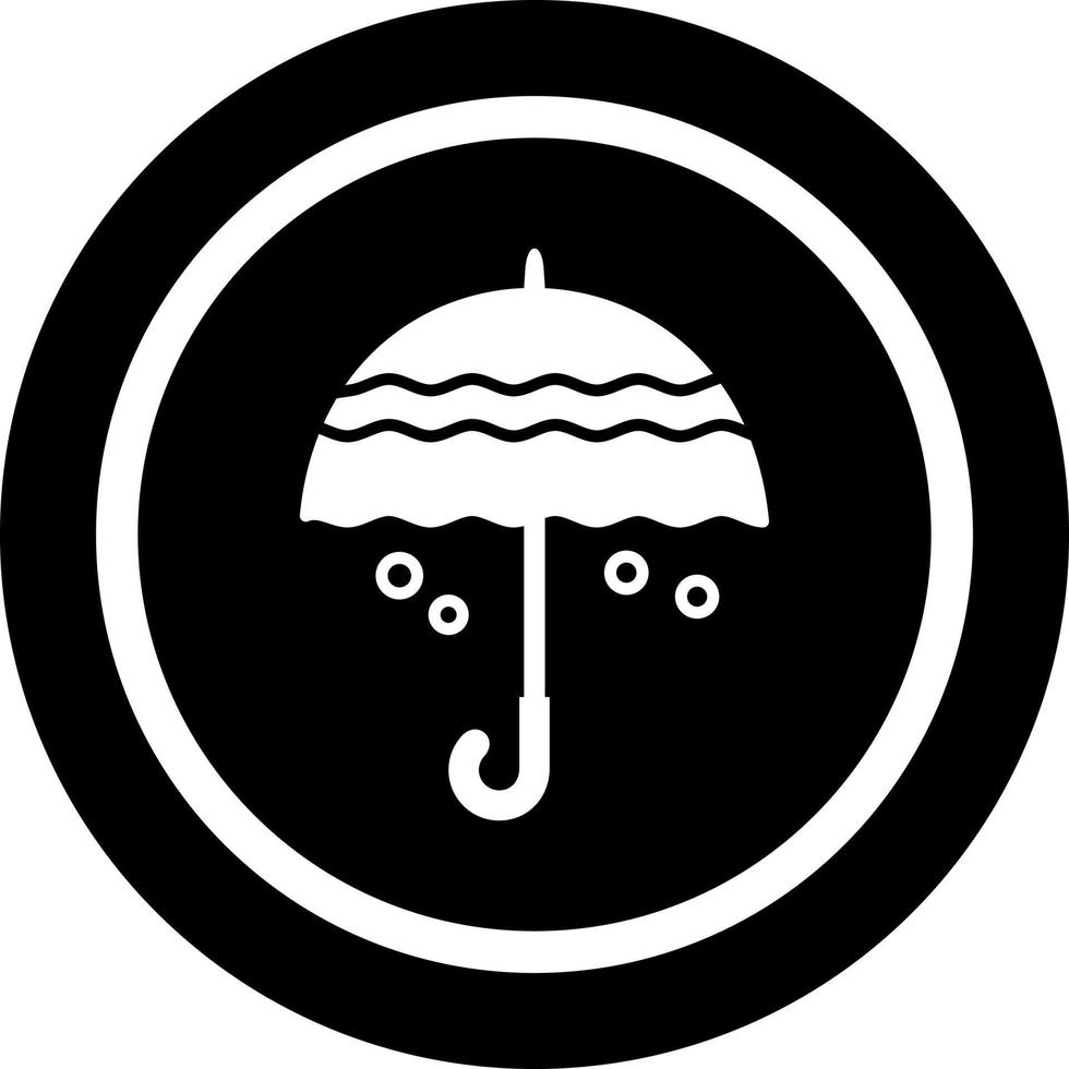 ícone de vetor de guarda-chuva