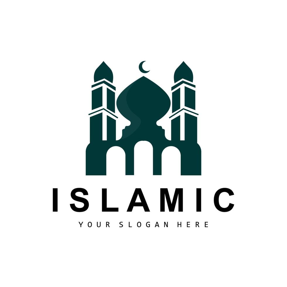 mesquita logotipo, vetor islâmico, islâmico dia Ramadã projeto, eid eid, e eidul adha