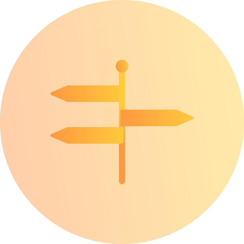 ícone de vetor de direções