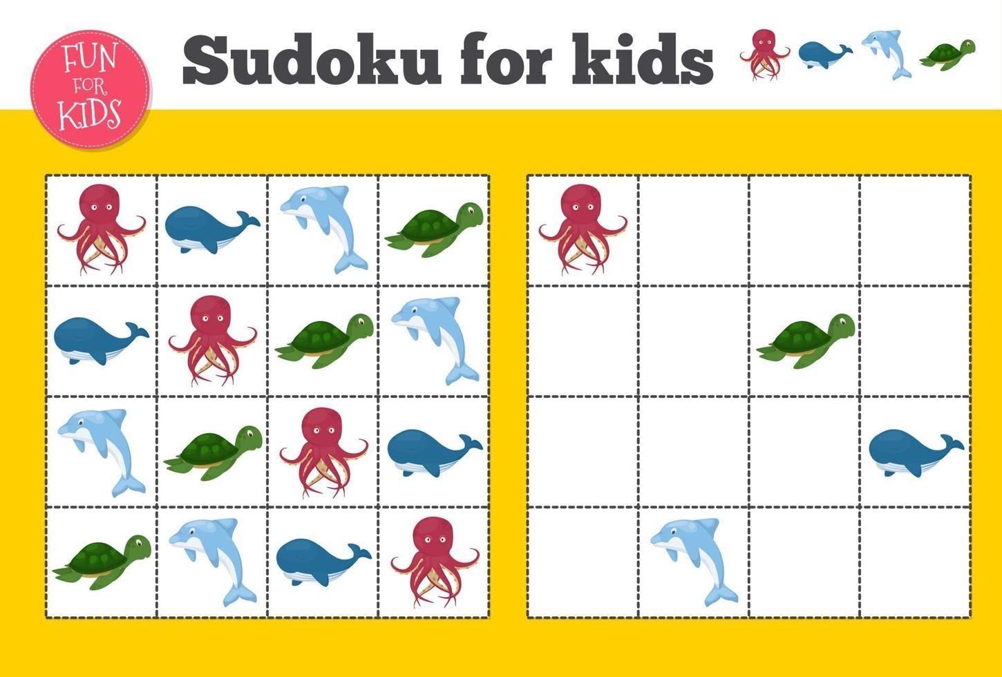 MATEMA KIDS - SUDOKU FÁCIL 