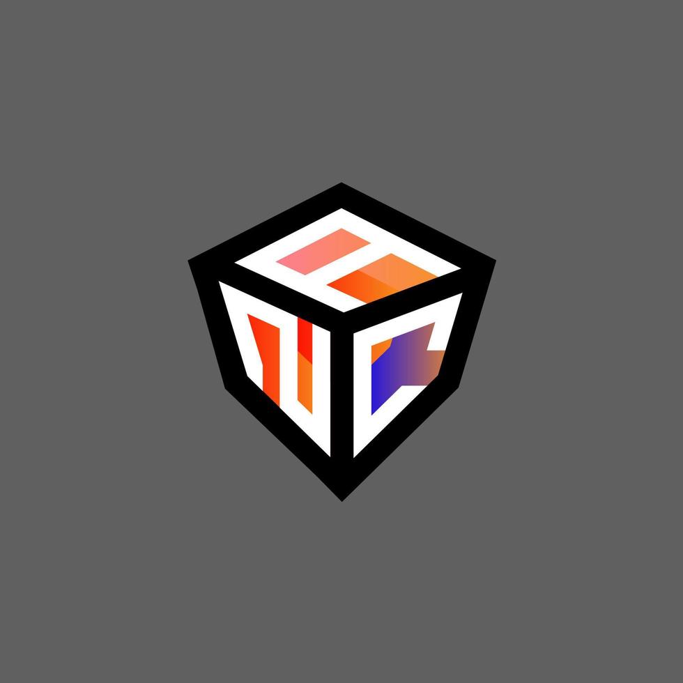 anc carta logotipo criativo Projeto com vetor gráfico, anc simples e moderno logotipo.