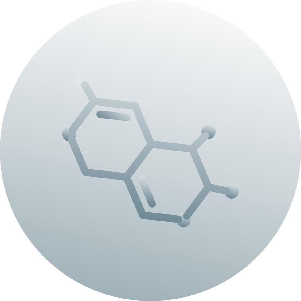 ícone de vetor de molécula