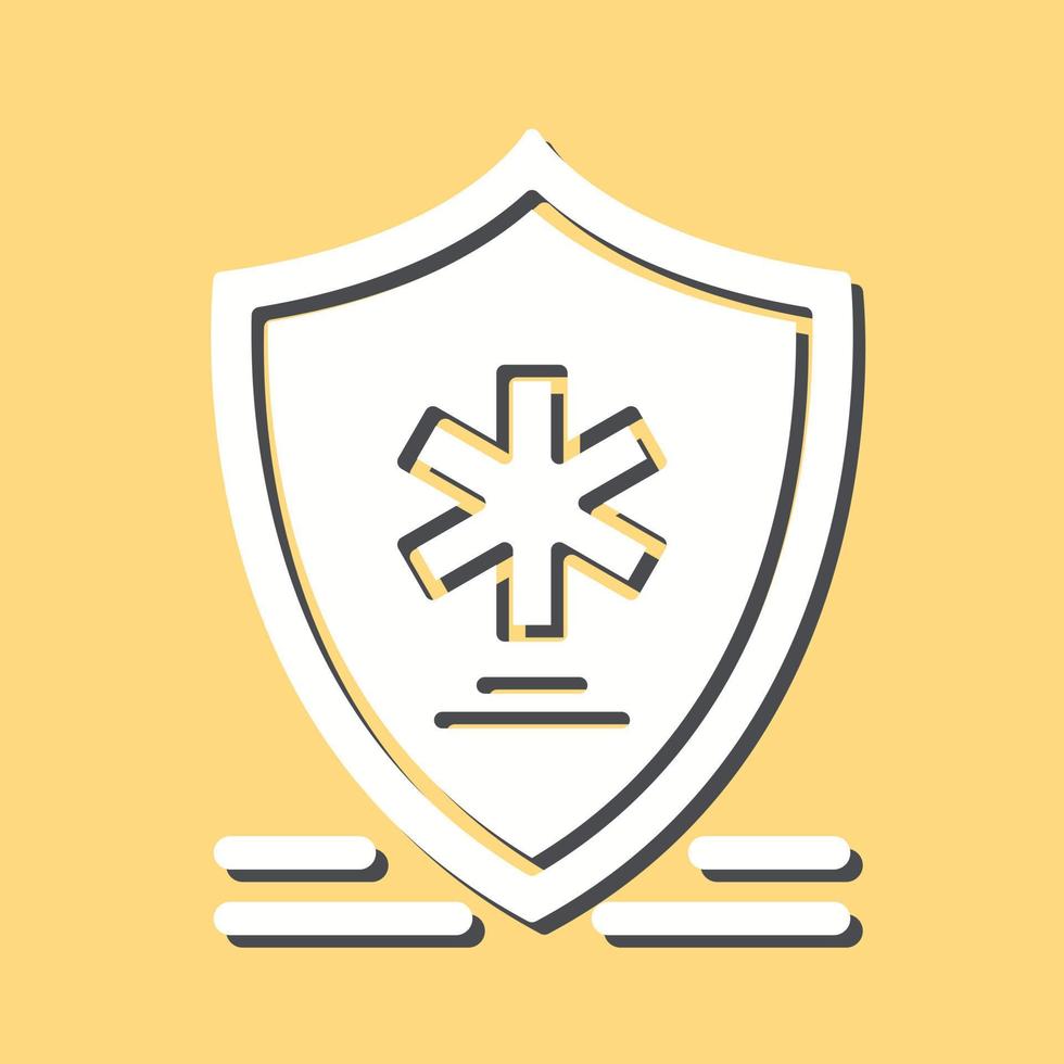 ícone de vetor de símbolo médico