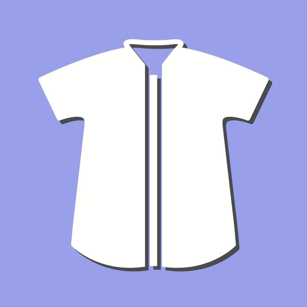 verifique o ícone do vetor da camisa